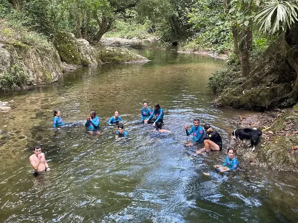 Swimming in Natural Pools