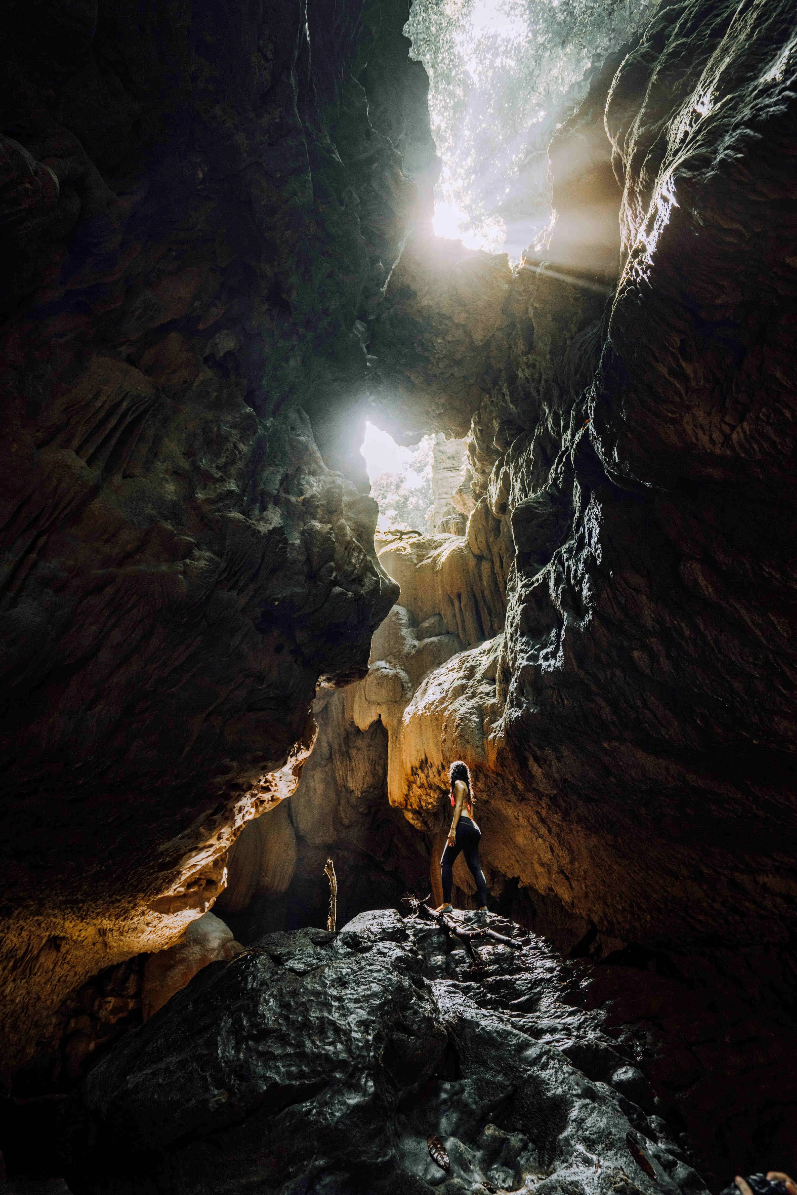 Fantastic cave exploration